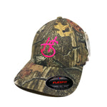 Holts Summit West Field Hat (Mossy Oak/Hot Pink)